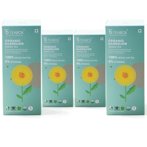 Organic Dandelion Green Tea Case Pack (6 Box)