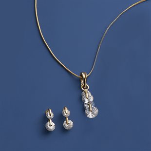 Orion Pendant & Earring Set